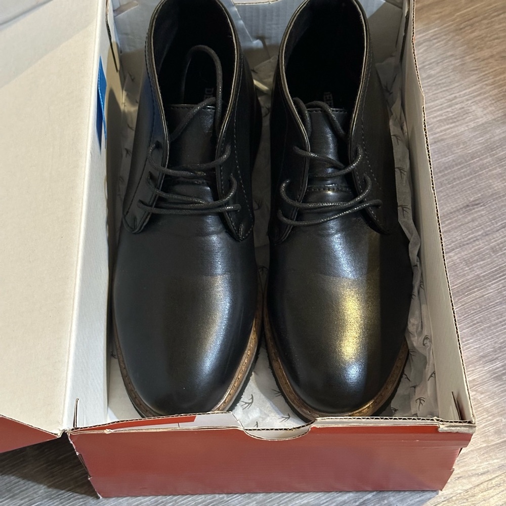 Boys Black Dress Shoes/Boots